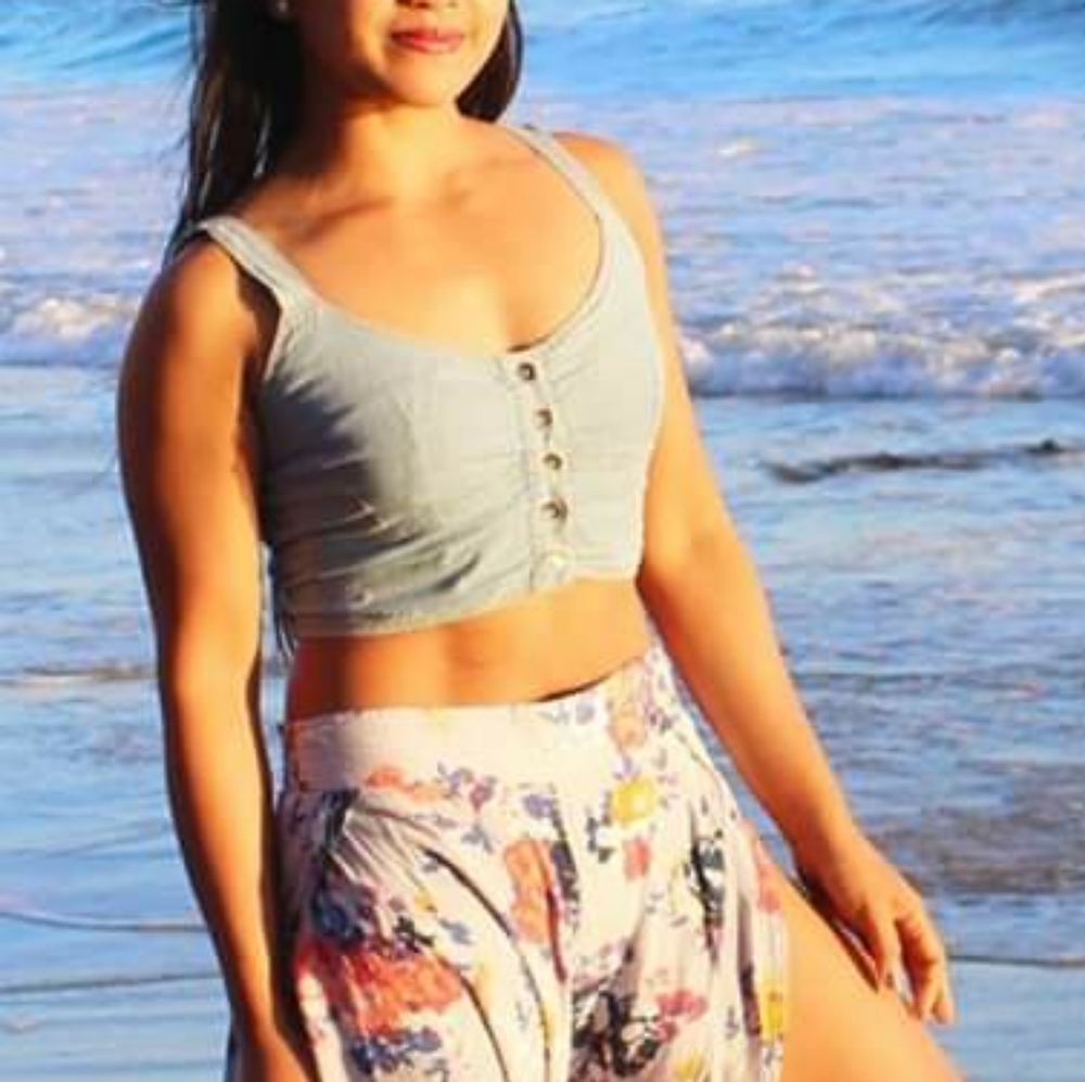 Denim  2 crop tops